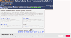 Desktop Screenshot of http.chess-results.com