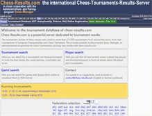 Tablet Screenshot of chess-results.com